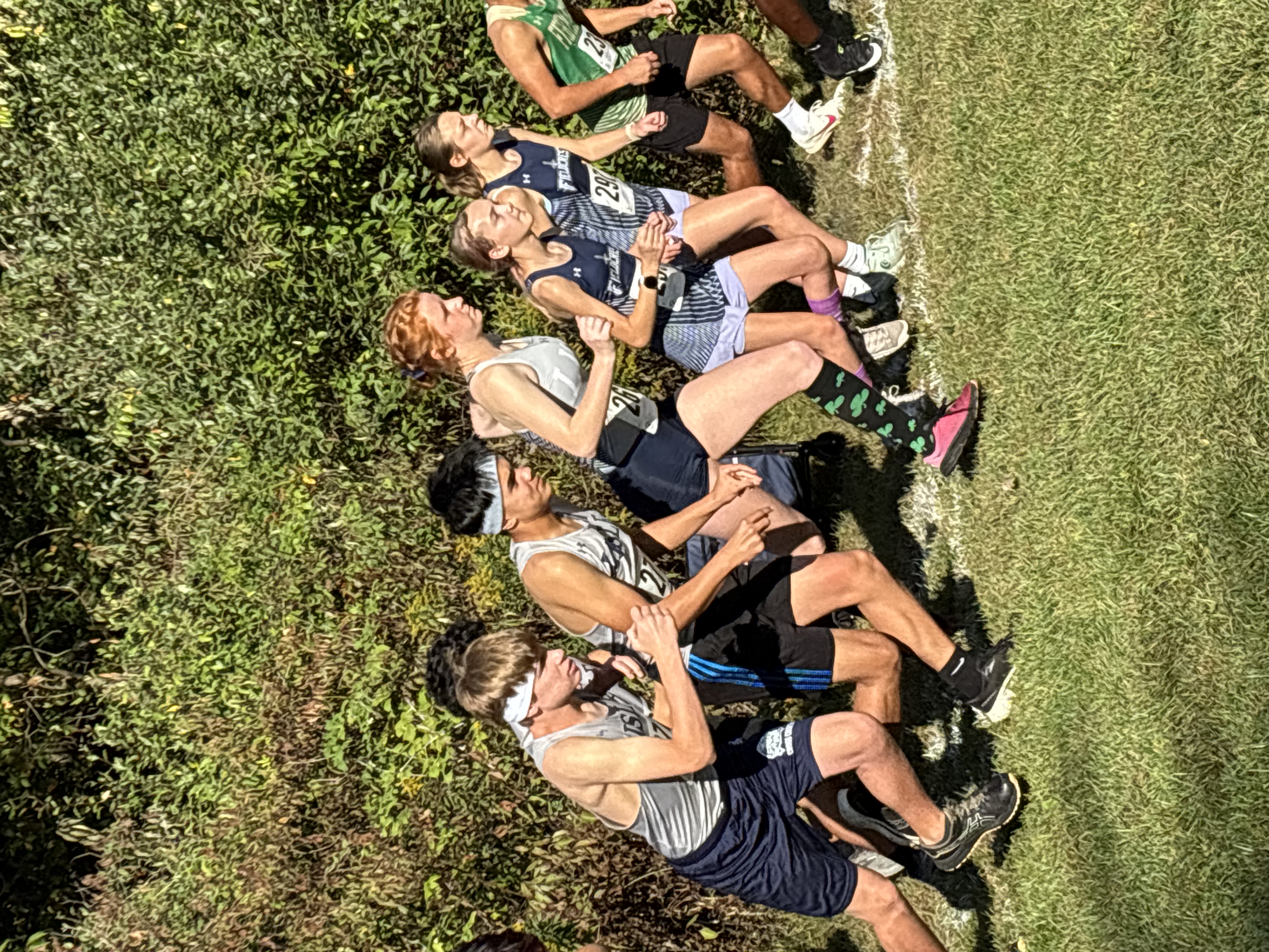 Freshman and Sophomore Lisle Runners at the 2025 Herscher Invite